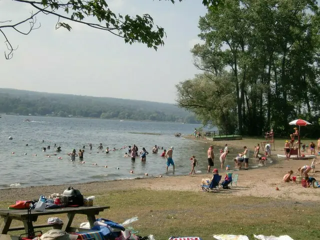 森の中でビーチ気分！？州立公園【アメリカ】