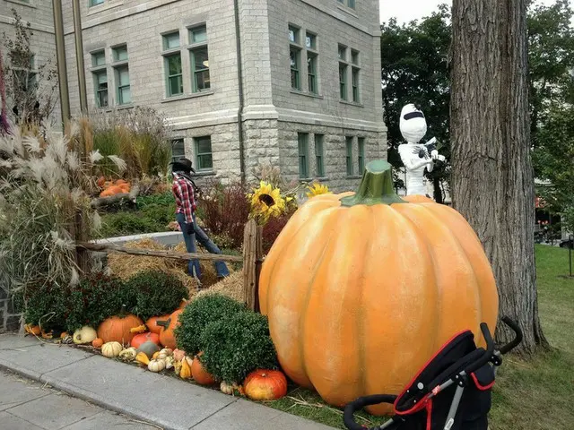 ハロウィンの飾り付け【カナダ】