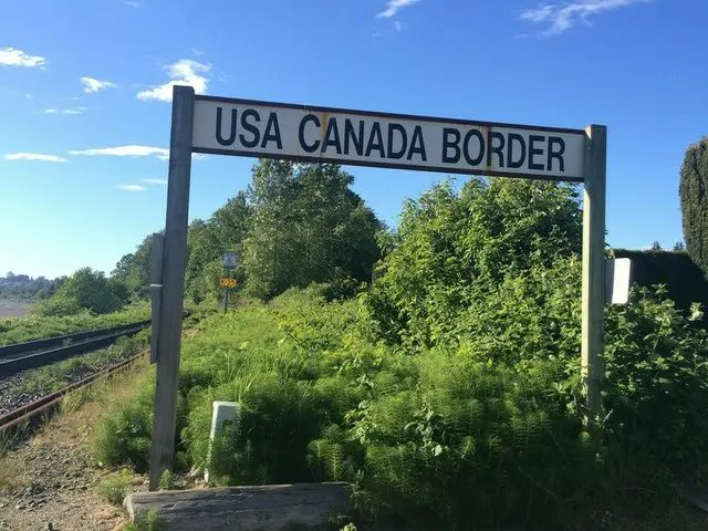 Peace Arch Border、国境を越えて【カナダ】