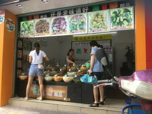野菜だけでない、果物のピクルス【中国】