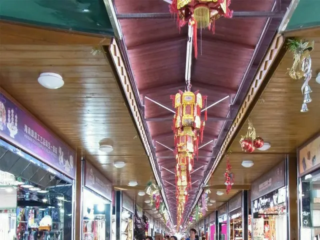 三亜市でお土産買うなら解放路歩行街【中国】