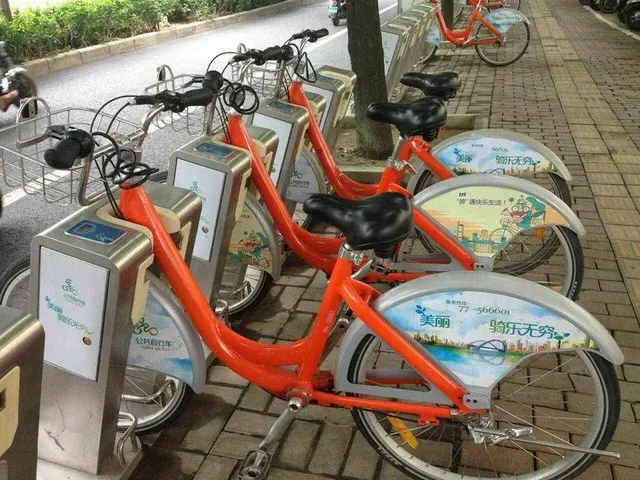 ちょっとの移動に便利、公共レンタルサイクル【中国】