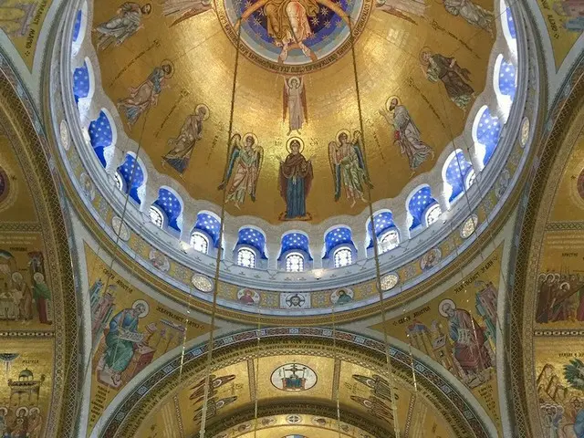 新しい観光スポット！サヴァ大聖堂の天井画【セルビア】