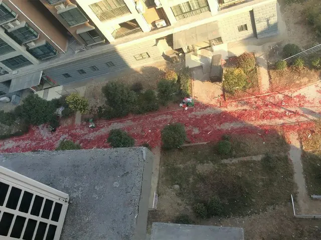 旧正月の爆竹事情【中国】