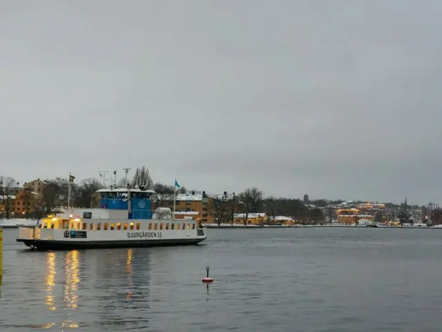 ストックホルムの海上バスから真冬の景色を楽しむ【スウェーデン】