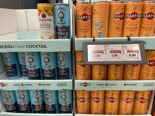 アルコールの缶バージョンが急増中！【イタリア】