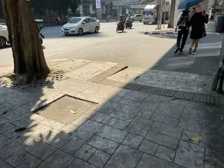 歩道には危険がいっぱい！？【タイ】