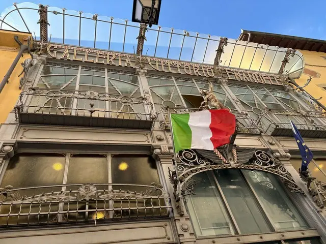 ピストイアのレトロなガッレリア【イタリア】