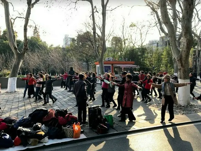 【魯迅公園】中国のお年寄りの元気さに驚く【中国・上海】