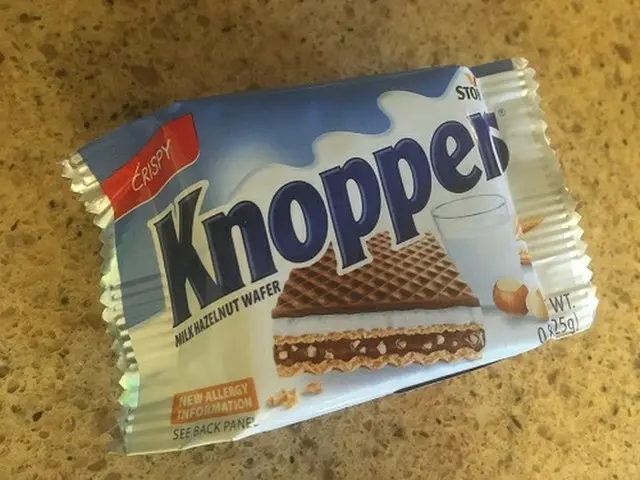 ばらまきお土産にピッタリの、ドイツのウエハース菓子Knoppers！【ドイツ】